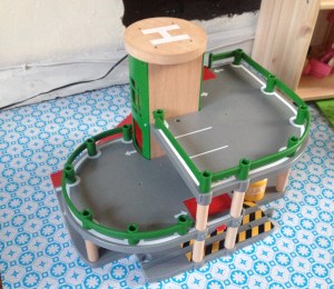 Toy multi story carpark